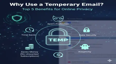 Why Use a Temporary Email? Top 5 Benefits for Online Privacy