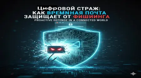 Цифровой щит: Как временная электронная почта защищает от фишинговых атак